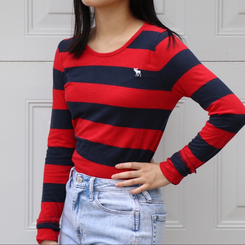 cute striped long sleeve!